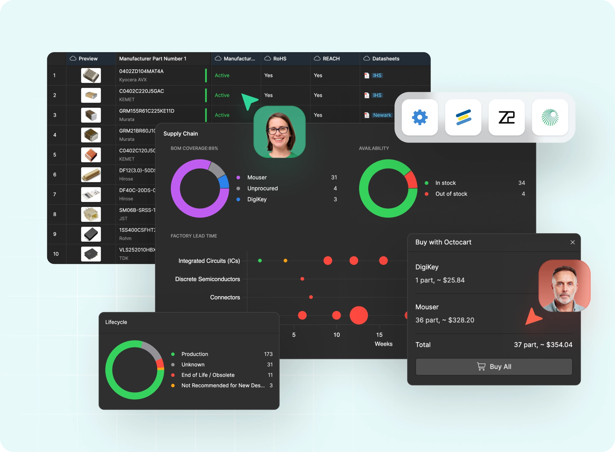 Altium Agile Teams Supply Chain Intelligence
